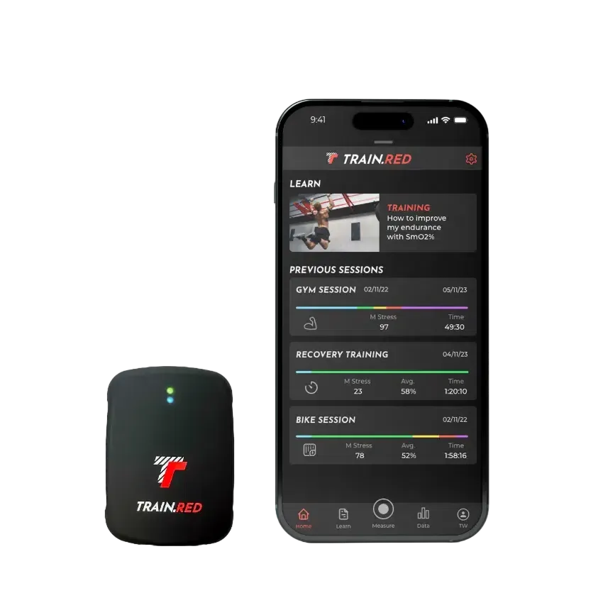 Train.Red FYER Muscle Oxygen Sensor + app | Train.Red