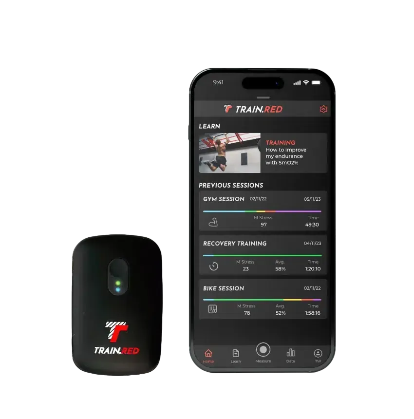 Train.Red PLUS Muscle Oxygen Sensor + app | Train.Red